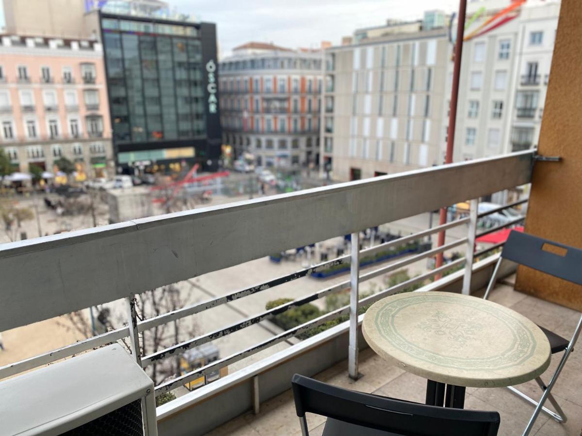 Estudio Doble Con Balcon En Madrid Centro Exterior foto