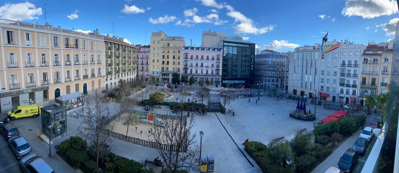 Estudio Doble Con Balcon En Madrid Centro Exterior foto
